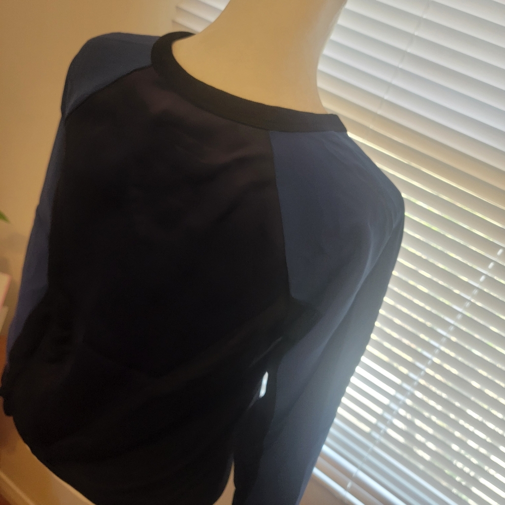 Rag & Bone Neoprene Colorblock Longsleeve Pullover - image 7